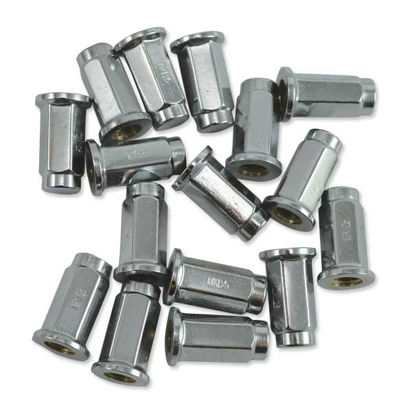 ITP Tires Carlisle Chrome Lug Nuts - 16 Pack - For ITP / Raceline / Sedona Wheels 2 ITP Tires Carlisle Chrome Lug Nuts - 16 Pack - For ITP / Raceline / Sedona Wheels - Image 2