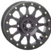 Alpine Powersports STI A1 Beadlock Wheel 14x7 5+2 Matte Black