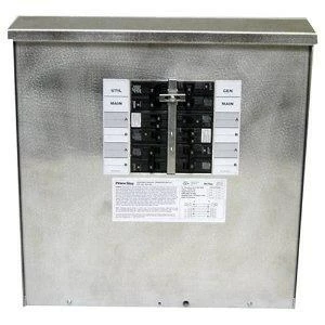 30 Amp, 10-circuit, Outdoor Transfer Switch 1 30 Amp, 10-circuit, Outdoor Transfer Switch