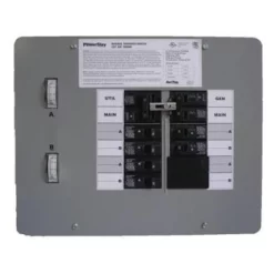 30 Amp, 6-circuit, Indoor Transfer Switch