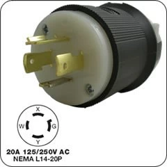 Honda 4-prong Locking Plug (male) F