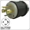 4-prong Locking Plug (male) G
