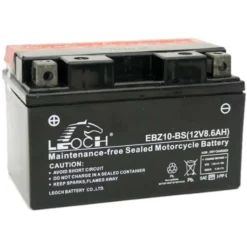 Leoch Battery EBZ10S ATV / Motorcycle AGM Battery - (YTZ10S, GTZ10S, CTZ10S)