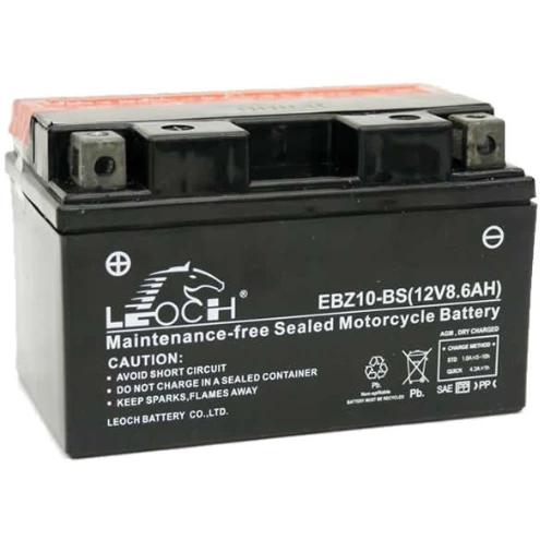 Leoch Battery EBZ10S ATV / Motorcycle AGM Battery - (YTZ10S, GTZ10S, CTZ10S) 1 Leoch Battery EBZ10S ATV / Motorcycle AGM Battery - (YTZ10S, GTZ10S, CTZ10S)