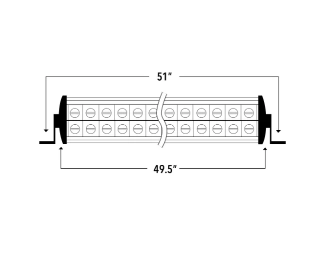 Speed Demon 50" Curved Black Ops Dual Row Light Bar 4 Speed Demon 50" Curved Black Ops Dual Row Light Bar - Image 4