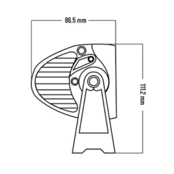 Speed Demon 50" Curved Black Ops Dual Row Light Bar -ATV Store SpeedDemonBlackOps50Bar4 1800x1800