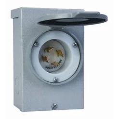 30 Amp Front Inlet W/Cover