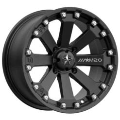 MSA M20 Matte Black Kore Wheel 4/156 14x7 +10mm Offset