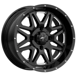 MSA M26 Vibe Gloss Black Milled Wheel 14x7 00mm Offset