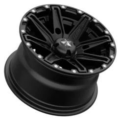 Alternative view of MSA M33 Satin Black Clutch Wheel 12x7 +10mm Offset