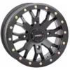 Alpine Powersports System 3 SB-4 Beadlock Wheel Matte Black