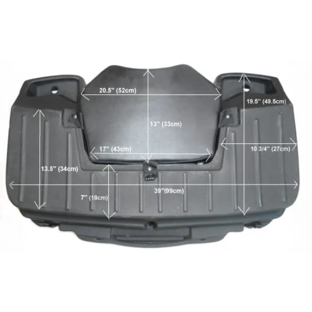 Wes Industries Wes Classic Econo ATV Cargo Box 4 Wes Industries Wes Classic Econo ATV Cargo Box - Image 4