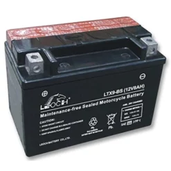 Leoch Battery EBX9-BS ATV / Motorcycle AGM Battery - (YTX9-BS, GTX9-BS, CTX9-BS)